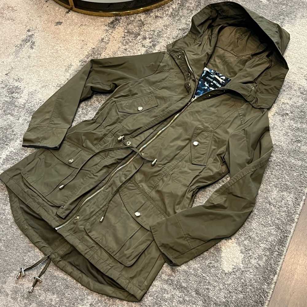 Steve Madden anorak rain coat / jacket